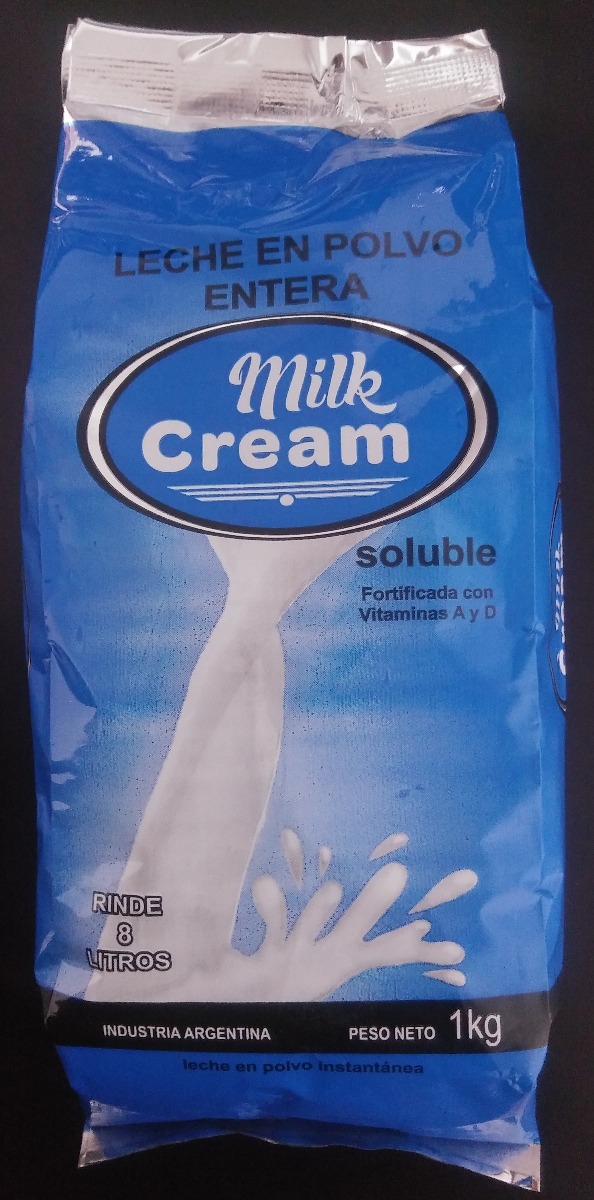 Resultado de imagen para Leche en polvo entera' marca Milk cream