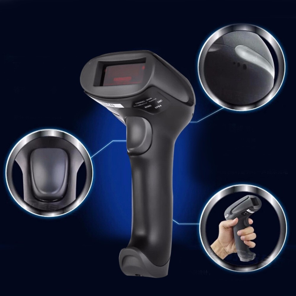 Lector De Codigo De Barras Inalambrico Lector Codigo Barras Inalambrico, Punto De Venta, Laser, Usb - $ 1,099.