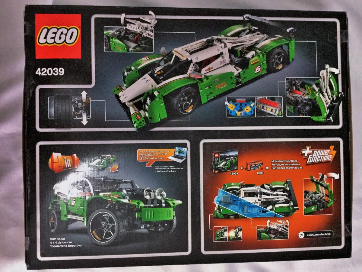 lego 42039 technc 24 hours race car 1219 pzs technc