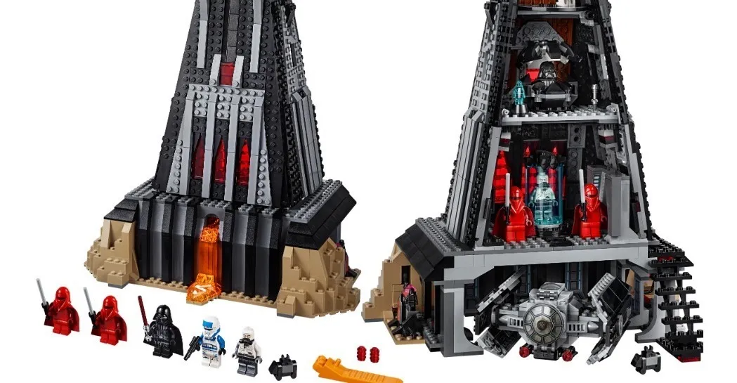 castillo darth vader lego
