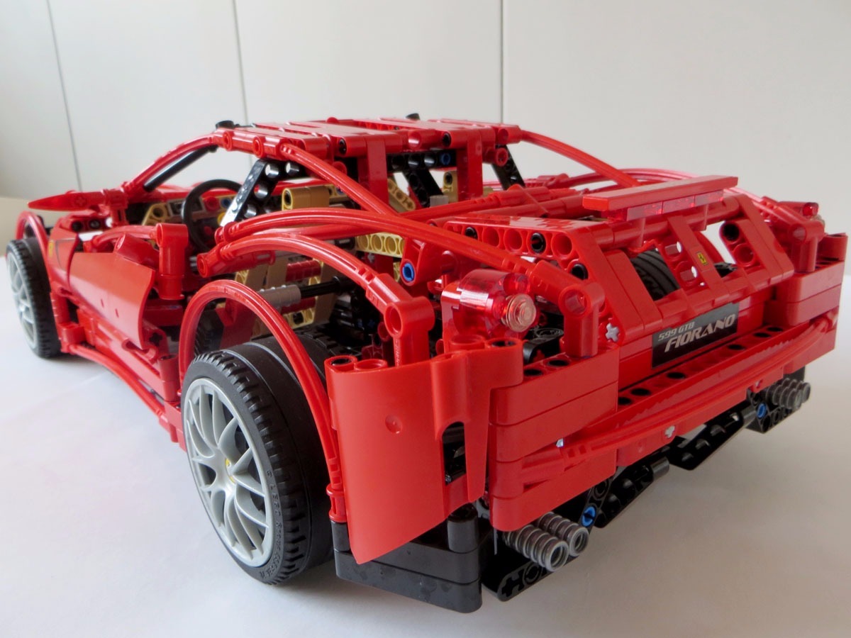 Lego 8145 Ferrari 599 Gtb Fiorano - Racers - Technic - Rara! - R$ 879,99 em Mercado Livre