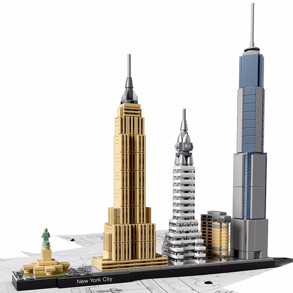 Lego Architecture Nueva York Ny City 1 949 00 En Mercado Libre