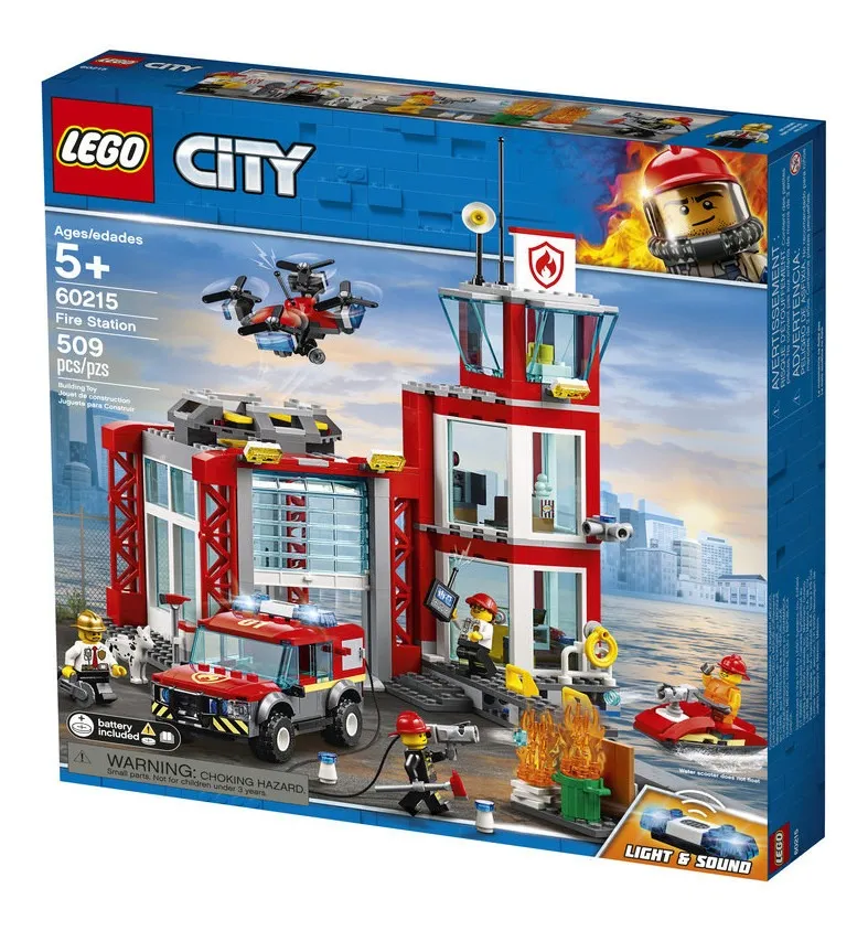 lego city estacion de bomberos