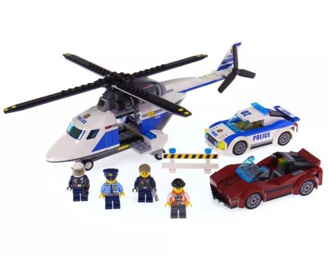 persecucion en la autopista lego