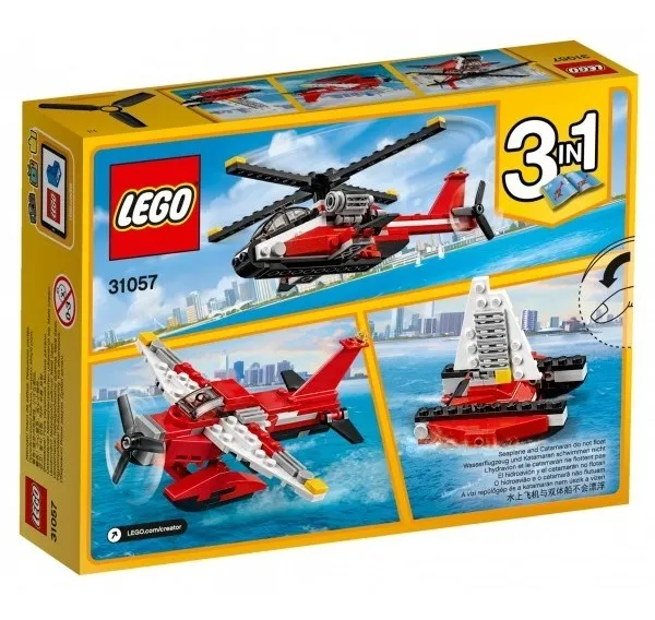 lego creator helicóptero 3 in 1