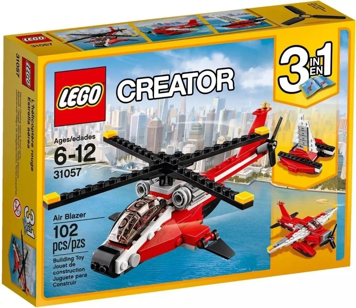 lego creator helicóptero 3 in 1