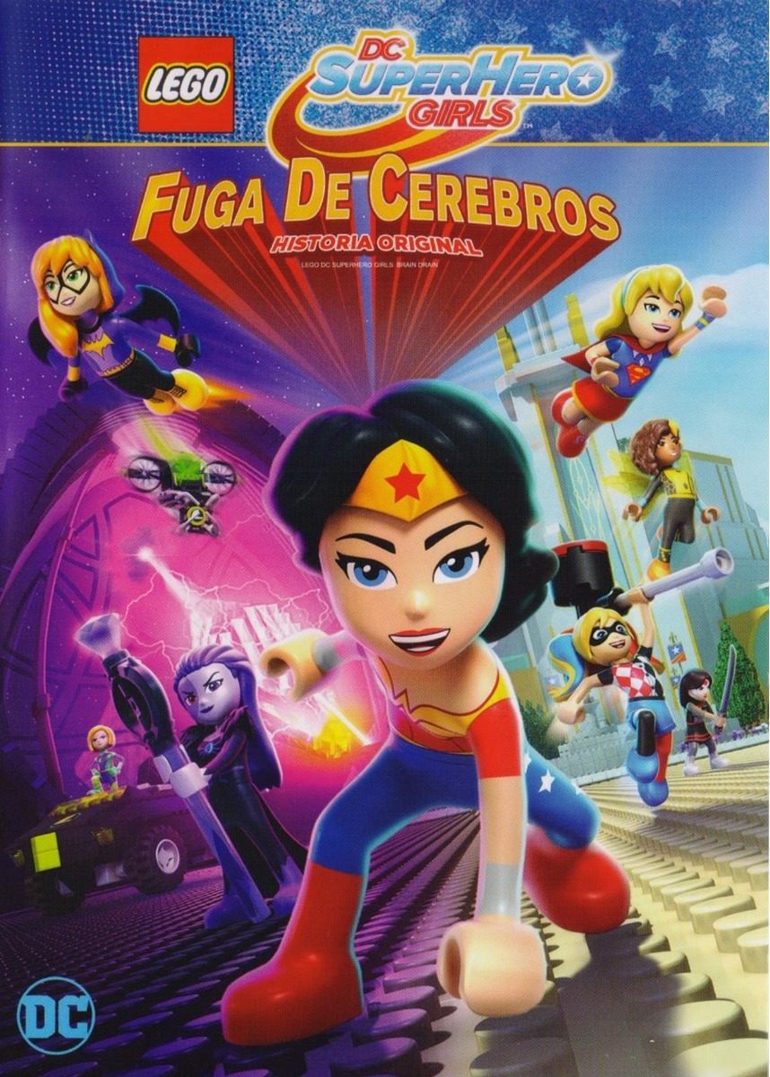 Lego Dc Super Hero Girls Fuga De Cerebros Pelicula Dvd ...