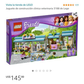Lego Friends: Clínica Veterinaria 3188 De Lego Friends 