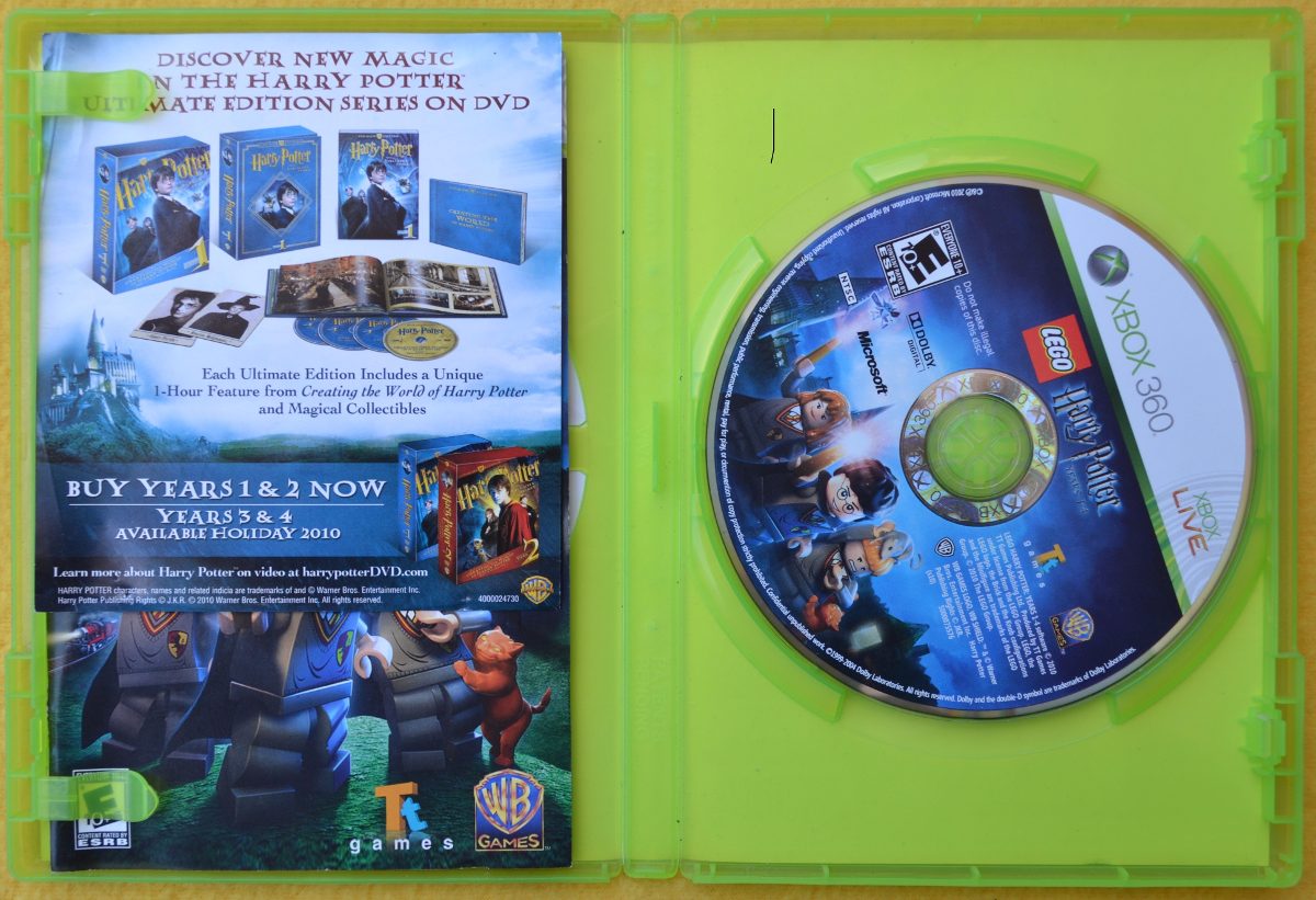 Lego Harry Potter Years 1-4 Xbox 360* Play Magic - $ 250 ...