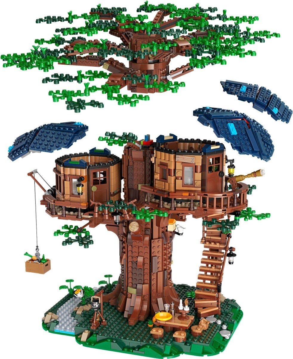 Lego Ideas 21318 Treehouse Sellado Casa Del Árbol Unico - $ 6,299.00 en