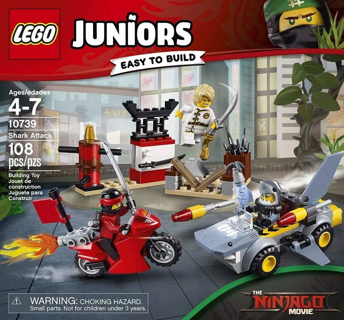 lego ninjago tiburon