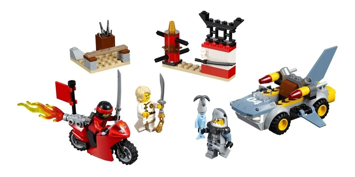 lego ninjago tiburon