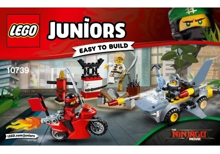 lego ninjago tiburon