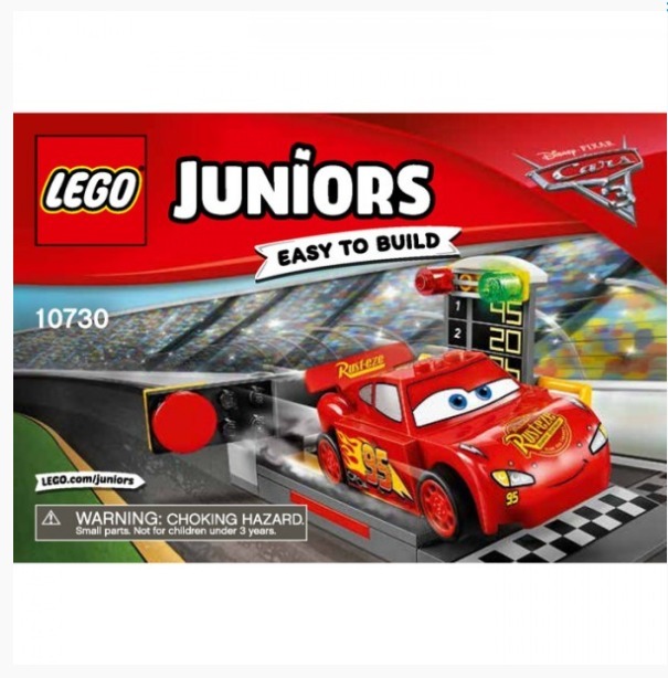 10730 Lego Juniors Rayo Mcqueen Lanzador de velocidad