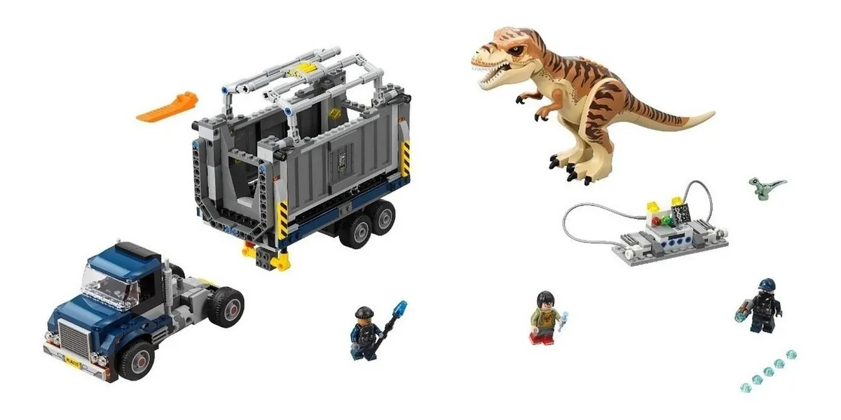 transporte del t rex lego