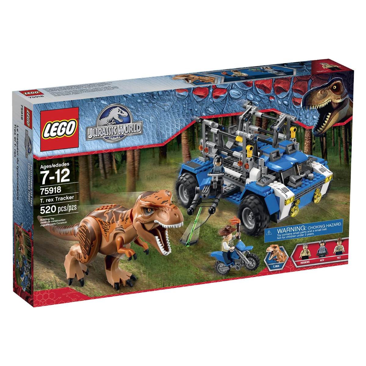 Triceratops Jurassic World Park Juguete Bloques Dinosaurio Lego Nuevo