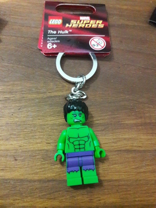 La Hulk Llavero LEGO Super Heroes