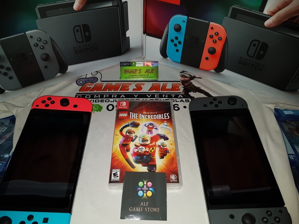 Lego Los Increíbles Juego De Nintendo Switch Nuevo Sellado - U$S 90,00 en Mercado Libre