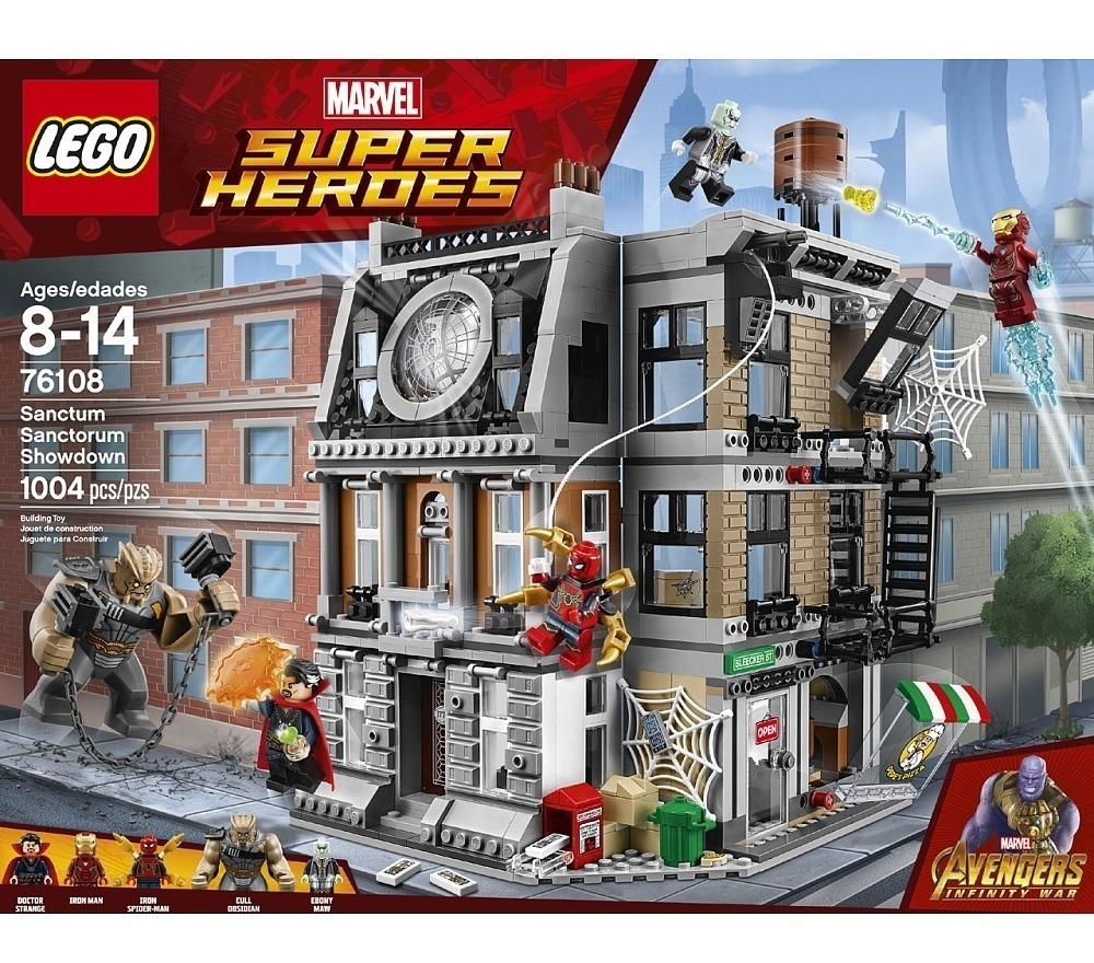 lego avengers infinity war spiderman set