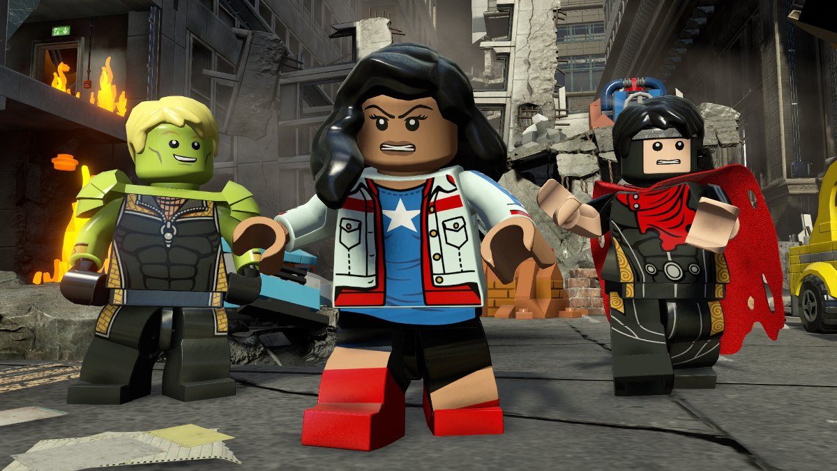 Lego Marvel Avengers Playstation 4 Usado En Excelentes ...