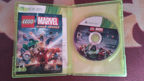 Lego Marvel Super Heroes Xbox 360 - $ 350.00 en Mercado Libre