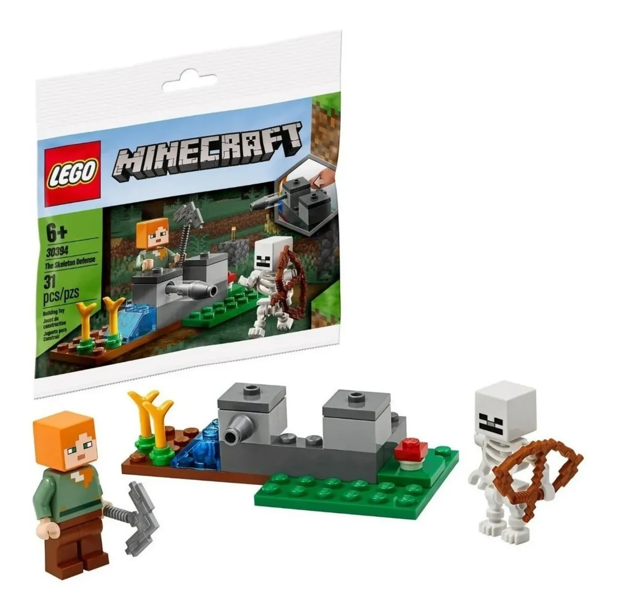 lego esqueleto minecraft