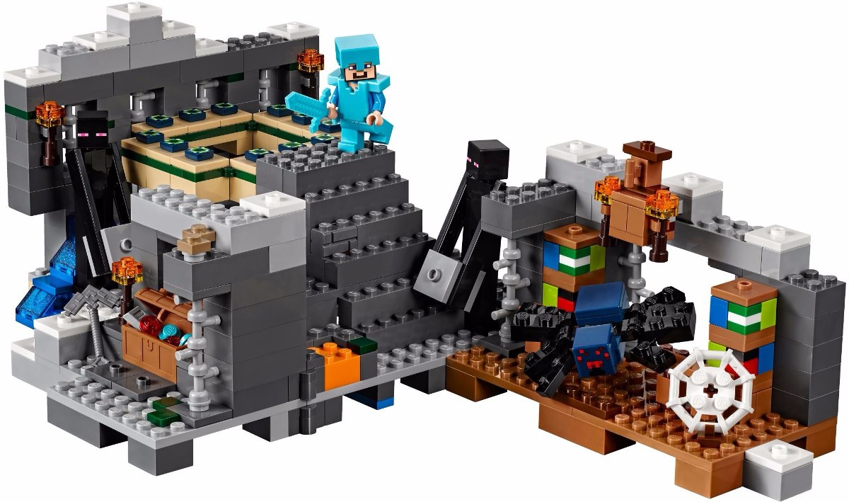 Lego Minecraft - The End Portal 21124 Pronta Entrega 559 Pçs - R$ 349