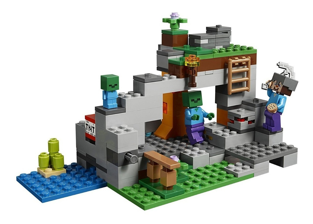 Lego Minecraft The Zombie Cave 21141 Nuevo 2018 599.00