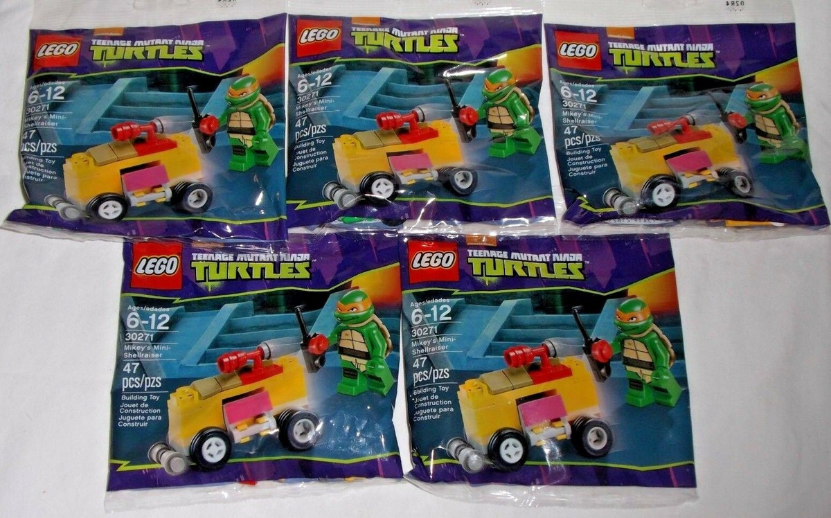 30271 Teenage Mutant Ninja Turtles Shellraiser Set Brand New Lego Polybag