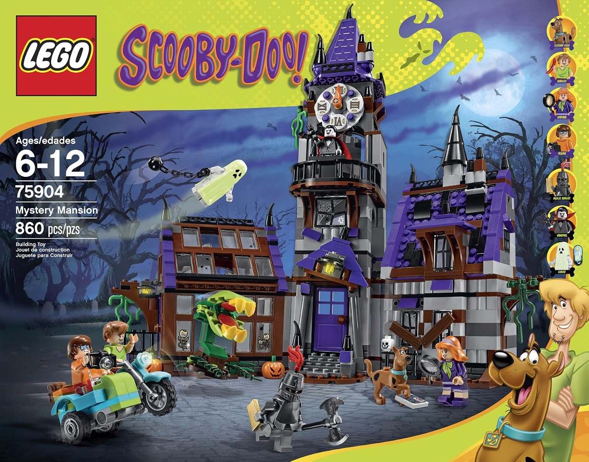 Mansion Lego Scooby Mystery 75904 Building Doo Kit tQCrdxsh