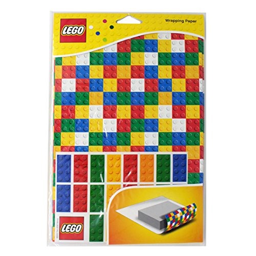 papel de regalo lego