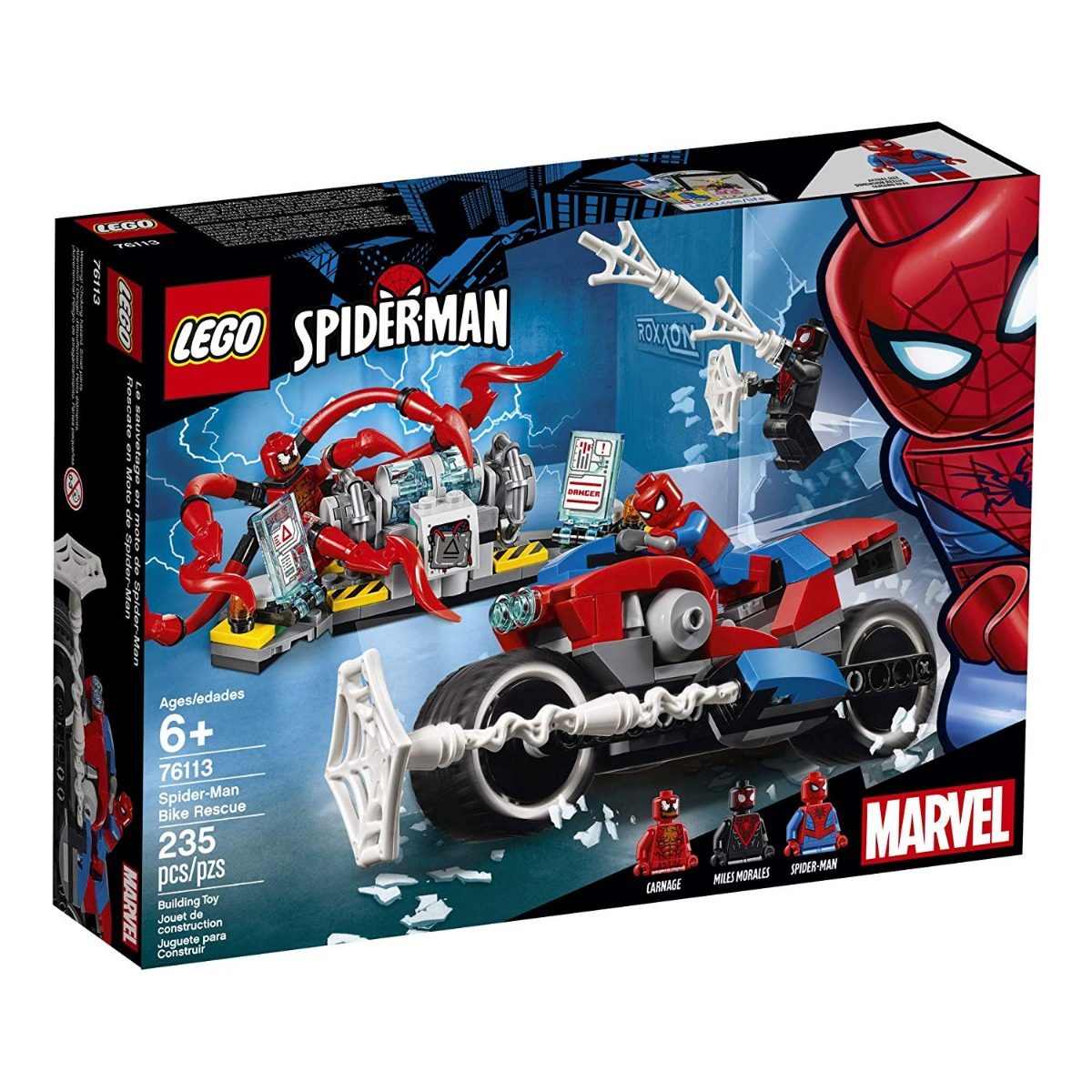 lego spiderman rescate en