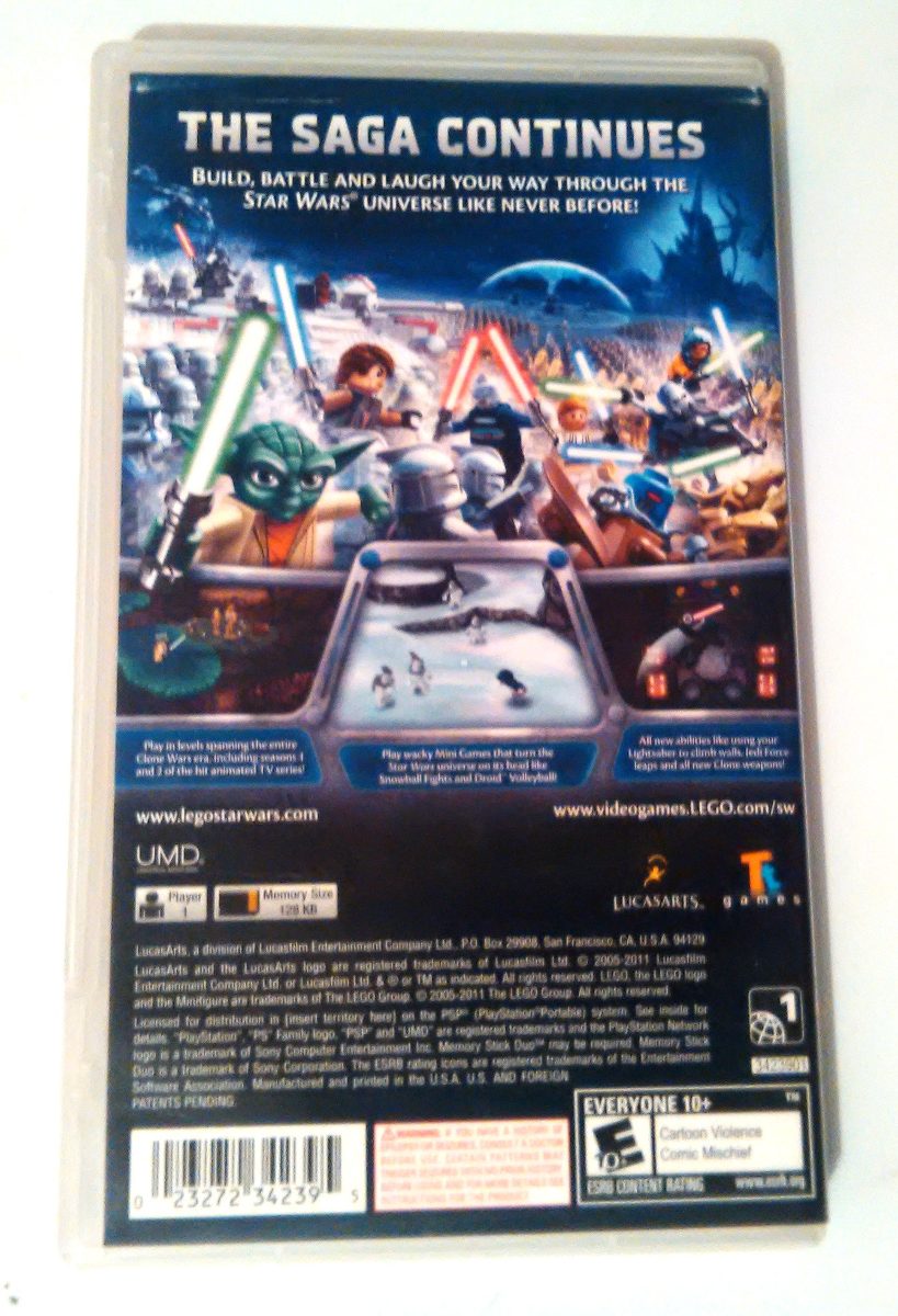 Lego Star Wars 3 Psp Play Station Portable - $ 180.00 en ...