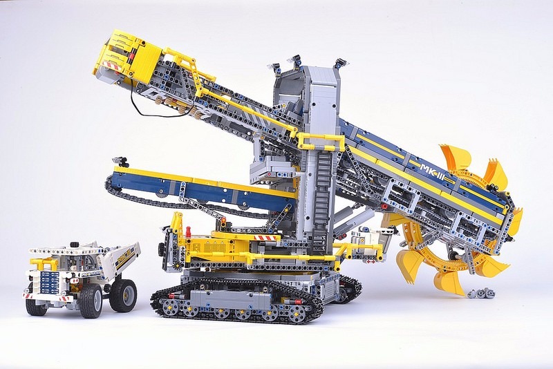 Lego Technic 42055 Bucket Wheel Excavator Único En Ml Sellad 7,599.