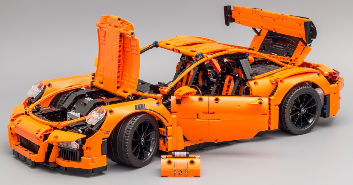 Lego Technic Porsche 911 Gt3 Rs 42056 Pronta Entrega R