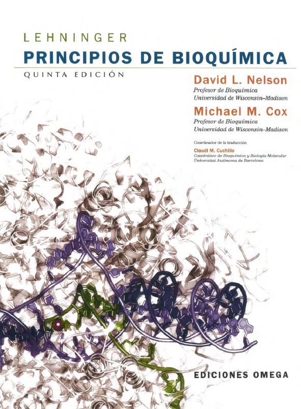 LEHNINGER PRINCIPIOS DE BIOQUIMICA 6TA EDICION PDF LEHNINGER PRINCIPIOS DE BIOQUIMICA 6TA EDICION PDF
