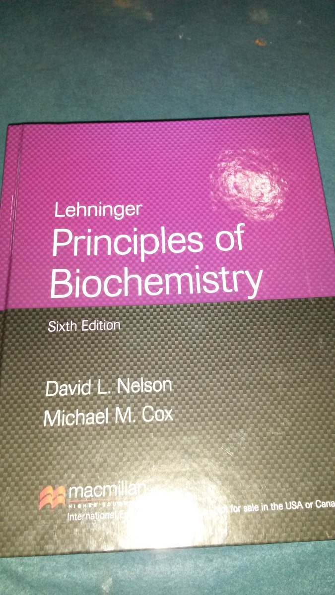 Lehninger Principles Of Biochemistry 6th Edition, 2,345.00 en Mercado Libre