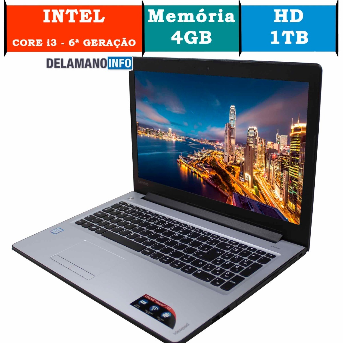 Notebook Lenovo Core I3-6100u 1tb 4gb Ram Seminovo (11062) - R$ 1.469