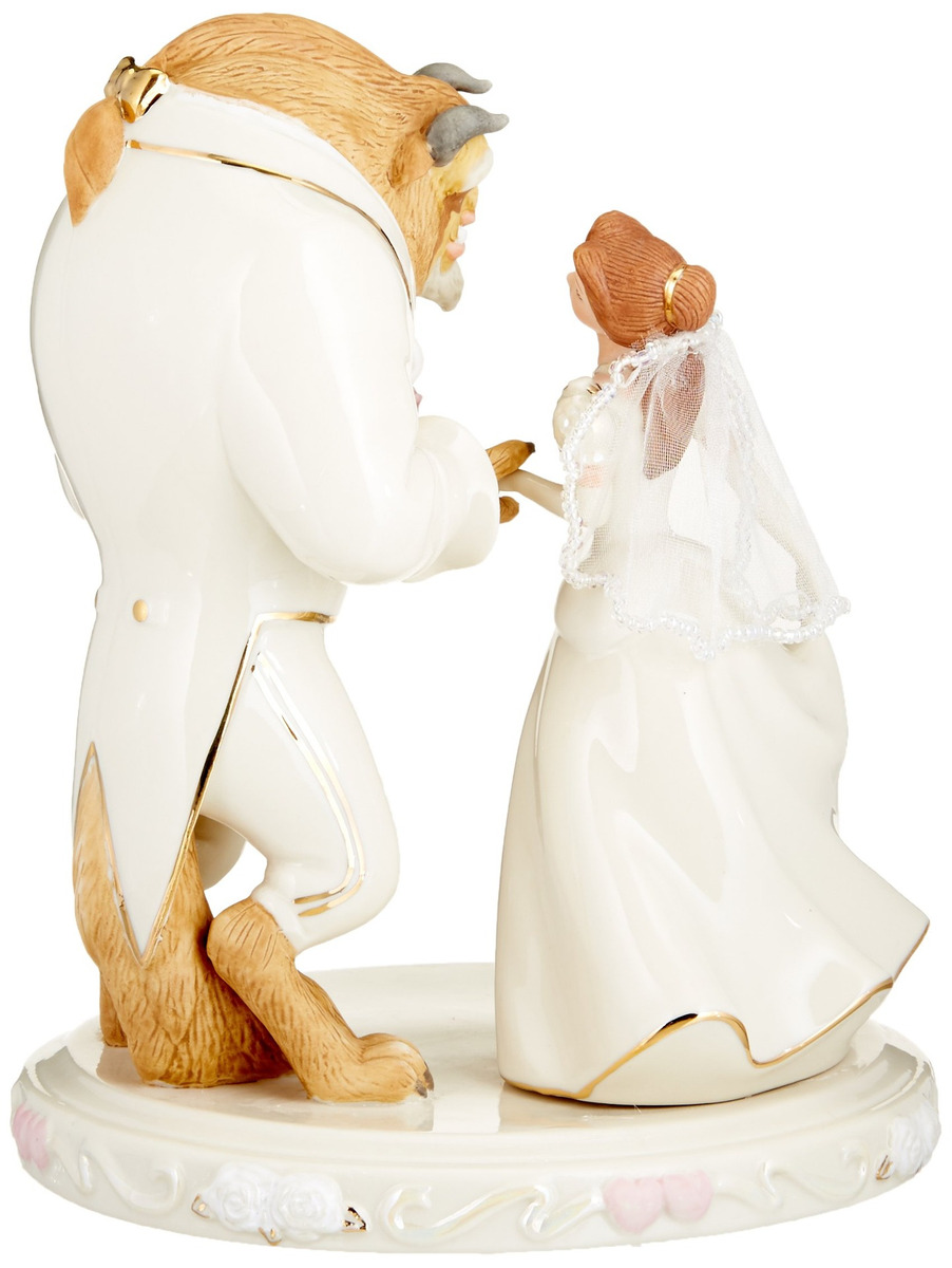 Beauty And The Beast Cake Topper Lenox