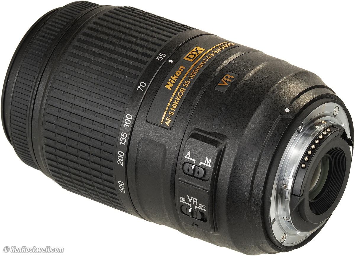 Lente Nikon 55-300mm F/4.5-5.6g Ed Vr Af-s Dx Nikkor Zoom - Bs. 3.328.800,00 en Mercado Libre