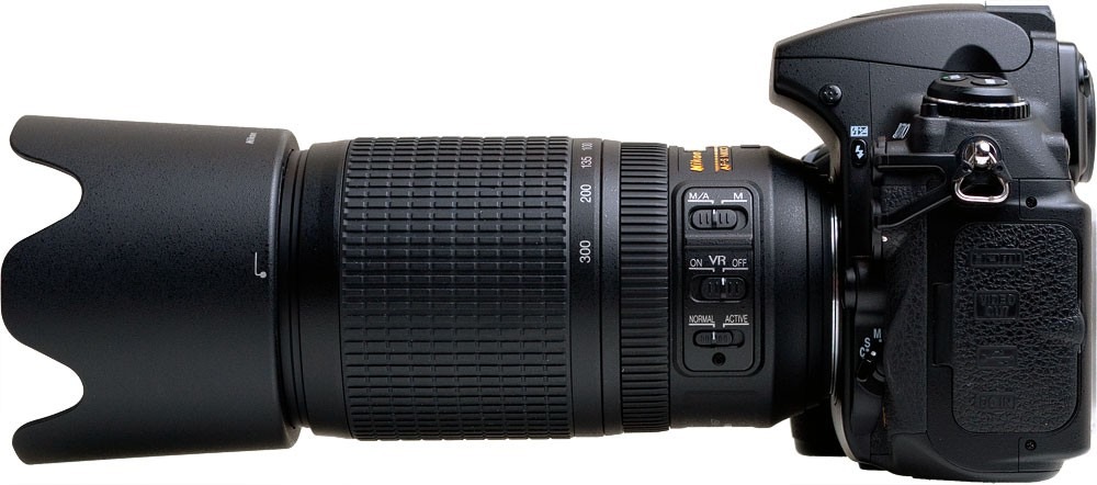 Lente Nikon 55-300mm F/4.5-5.6g Ed Vr Af-s Dx Nikkor Zoom - Bs. 158.340
