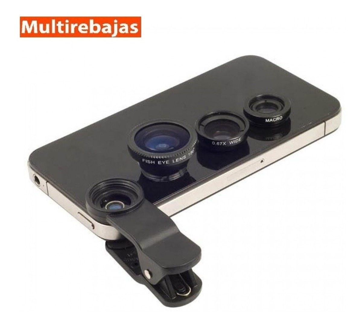 3-en-1 Gran Angular Macro Ojo de pez Lente c/ámara Kits de tel/éfono m/óvil Peces Ojos con Clip 0.67 x para iPhone Samsung Todos los tel/éfonos celulares,Gold