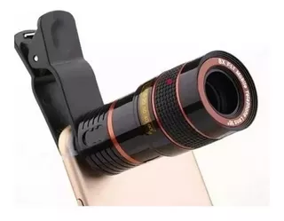 Lente Universal Zoom Óptico 8x Telescopio Celular Tablet