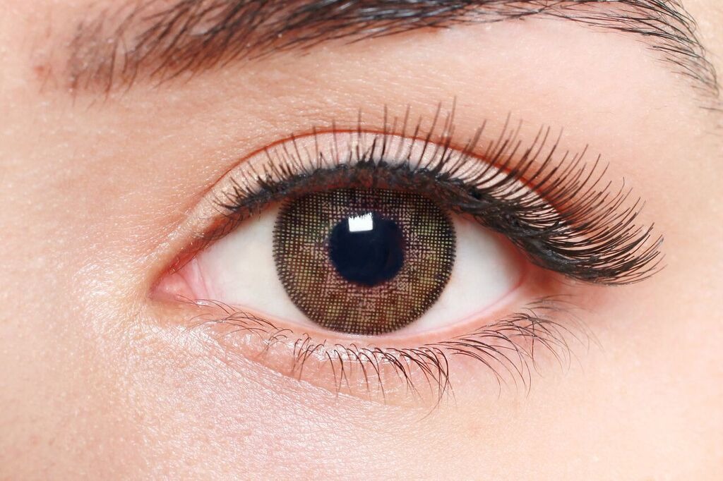 Lentes De Contato Com Grau Anual Lentes De Contato Colorida Anual Nat Vision Ellegant C/grau - R$ 124,90