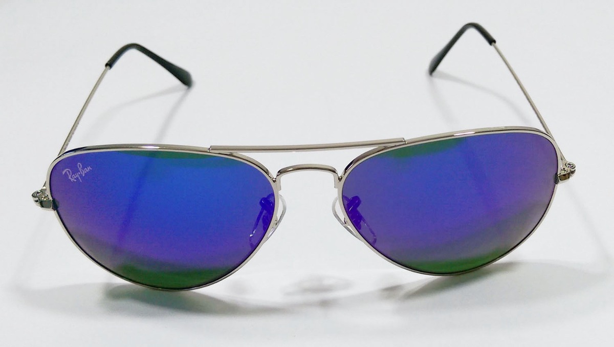 lentes ray ban aviator azul lentes ray ban aviator azul