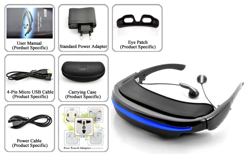 lentes virtuales para videos y realidad virtual xa63. Cargando zoom.