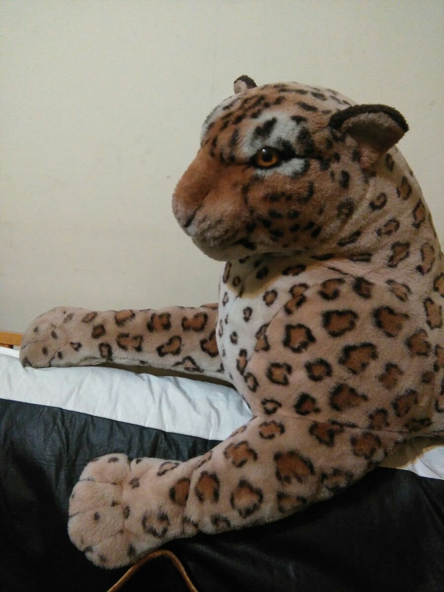 peluche leopardo gigante