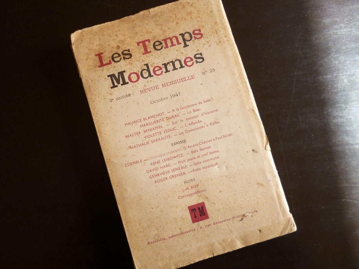 Resultado de imagen para revista âLes Temps Modernesâ