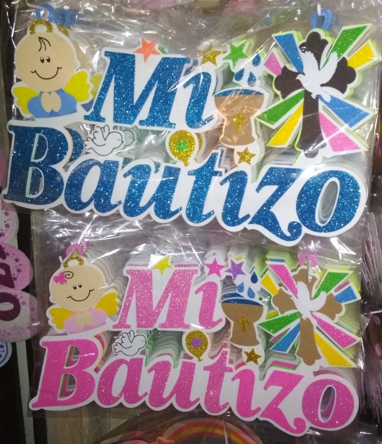 Letreros De Foamy: Fomi Goma Eva 10 Piezas Feliz Cumpleaños - $ 550.00