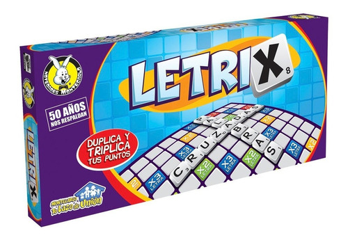 Letrix Juego De Mesa Tipo Scrabble Montecarlo Nuevo ...